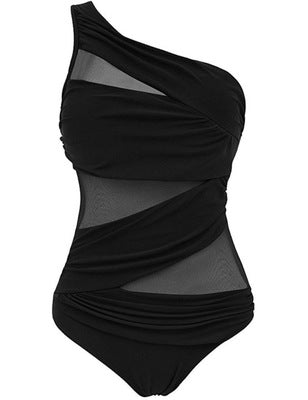 Women's Sexy Peek Plus Size Swimsuit