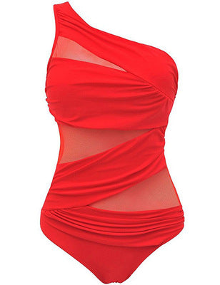 Women's Sexy Peek Plus Size Swimsuit