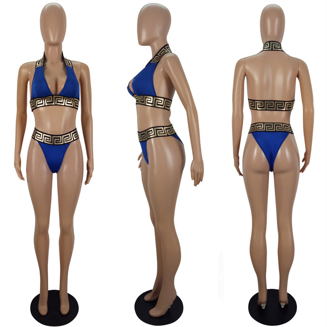 Royal Two-Piece Bikini Set